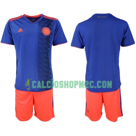 Colombia Bambino Maglia Trasferta Copa América 2019 Manica Corta (+ Pantaloncini)